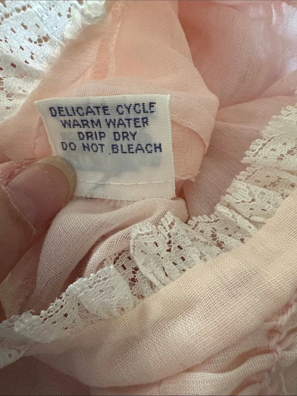 Polly Flinders Vintage pink hand-smocked embroidered dress Size 5